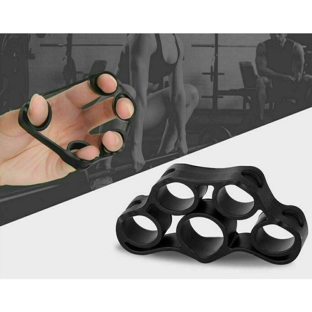 4 Pc Hand Exerciser Grip Strength Trainer Kit Hand Grip Strengthener Kit Hand